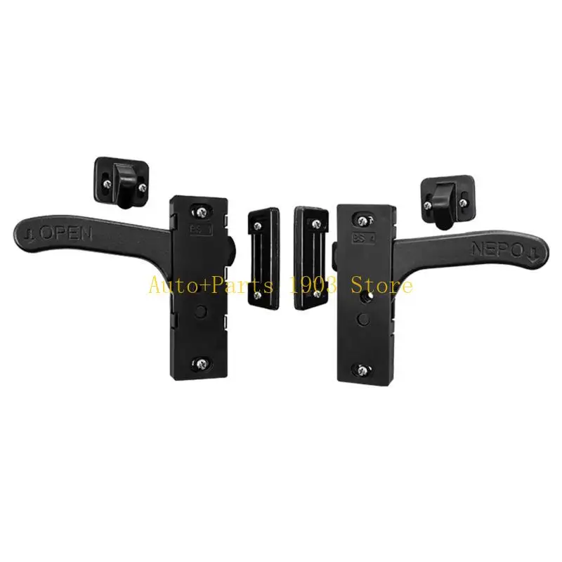 

E21C Easy to Use Door Lock Kits Metal Handle Lock set Simple Installs for RVs Trailer
