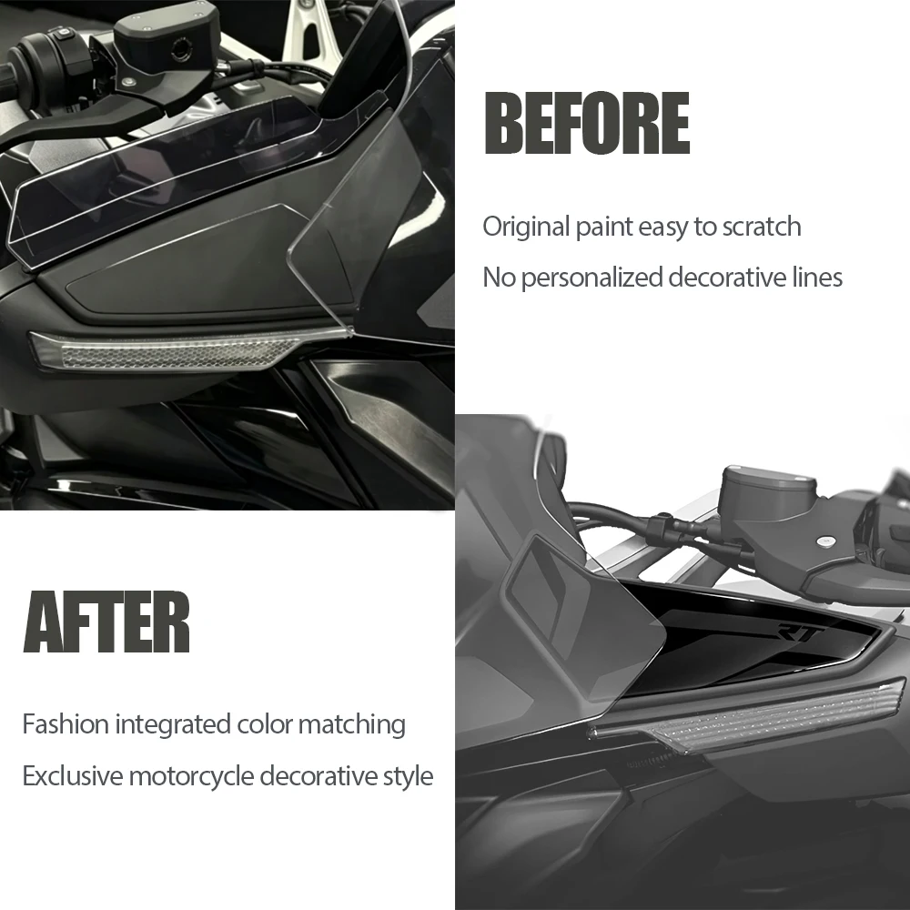 Waterproof Sunproof 3D Epoxy Fairing Decals For R1300RT 2025- Handguard Turn Signal Cover Protection Stickers