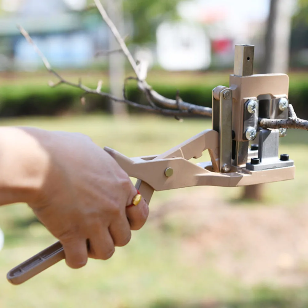 Attrezzo per innesto professionale da giardino taglierina per rami a forma di V cesoie per piante da potatura forbici per innesto di rami di alberi da frutto spessi