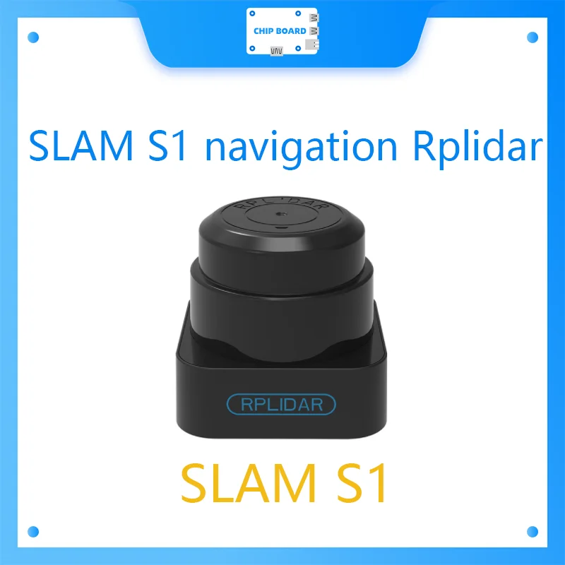 

SLAM S1 navigation Rplidar 3d scanner measurement tool kit TOF ranging 40m Mapper sensor kit compatible with ROS robotics