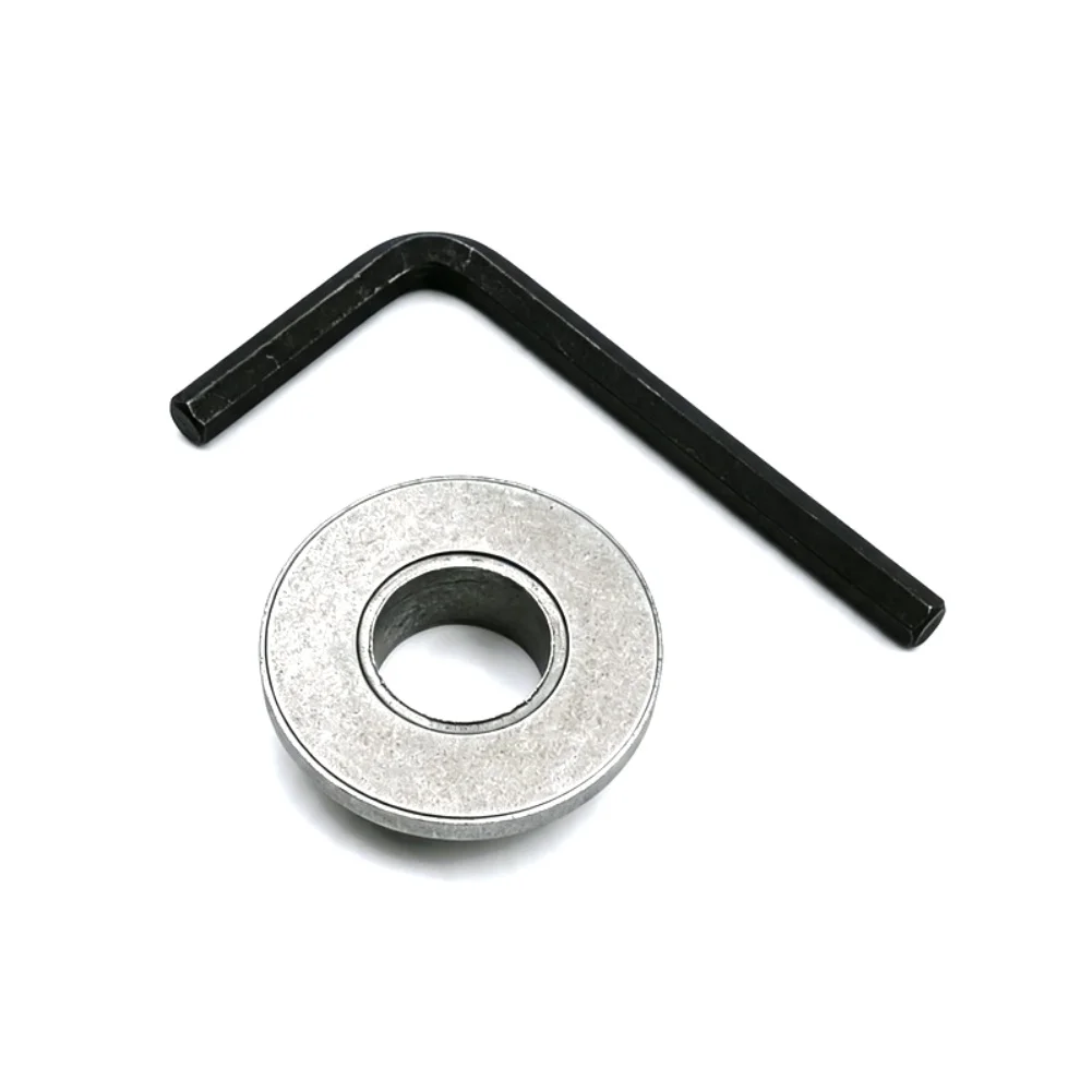 Metal Clamp Disc Clamp Washer High Strength Metal Black Finish Precision Fit Resistant For Saw Repair Metal Clamp