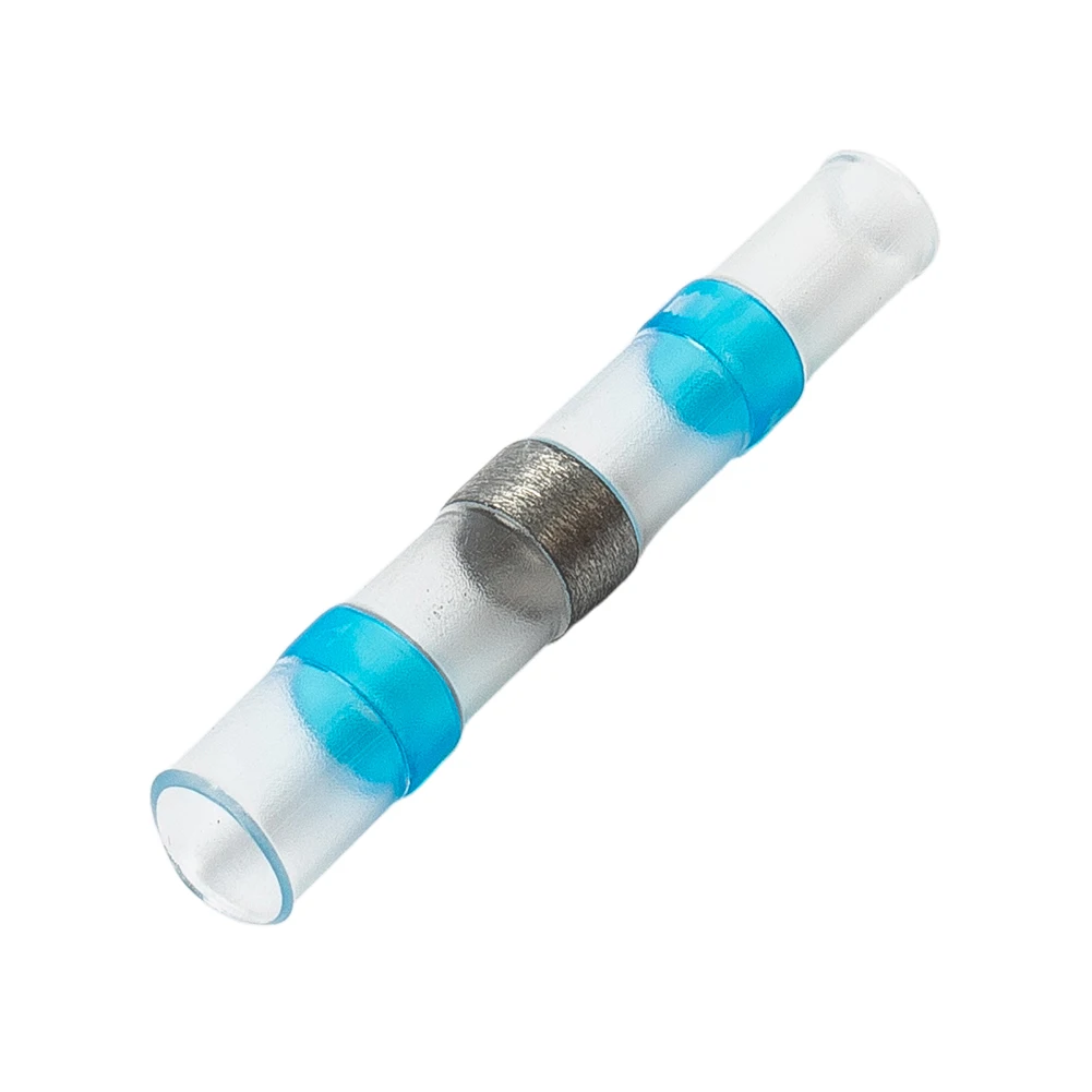 50PCS Heat Shrink Wire Connector Kit Waterproof with Sealed Welding Sleeves for Wire and Cable Terminal Connection 22 10 AWG