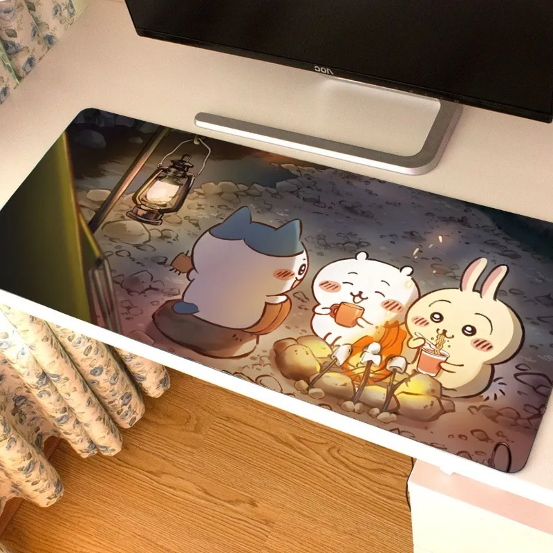 

Chiikawa Anime Mouse Pad Cute Extra Large Table Mat Usach Small Eight Birthday Gift Give To Children Fashion Cartoon Hot Selling