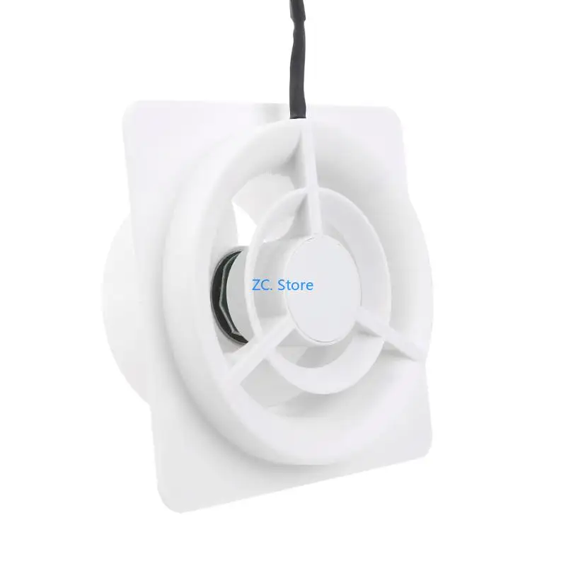 KXRC 60 مم مروحة عادم المرحاض، مروحة عادم قوية، تهوية عادم الحائط المنزلي #4