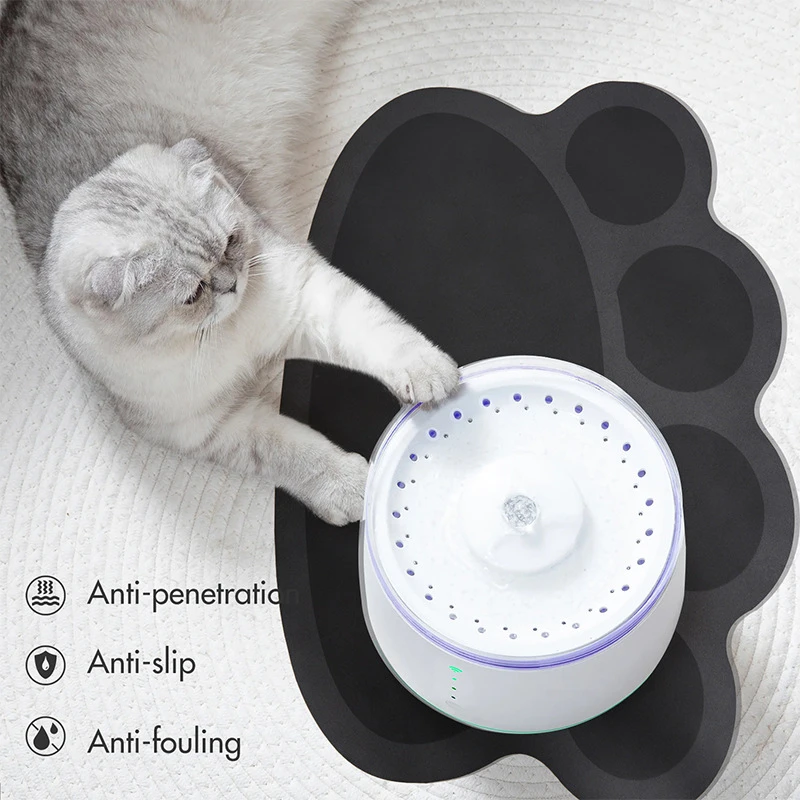 Pet Placemat anti-splash feeding Dog Food bowl Mat Cat meal Pad non-slip waterproof floor Placemat Easy to Clean cat Pet Supplie