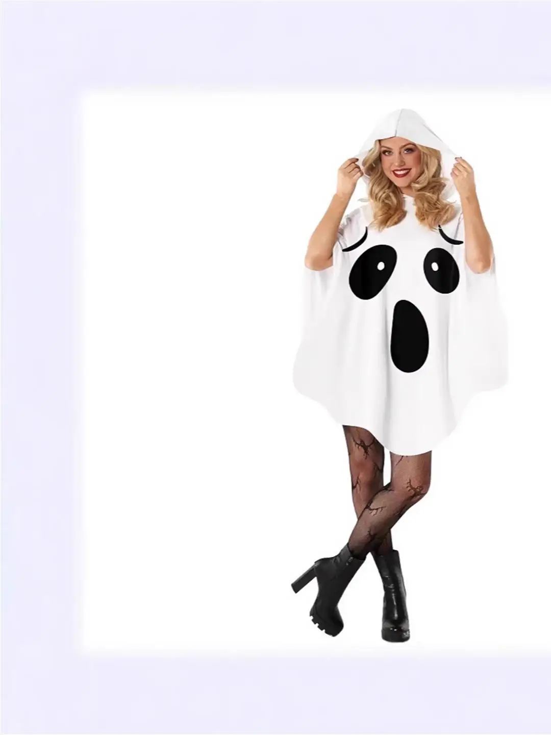 

loween Par Costume Women's Ghost Witch Ghost Fairy White Bat Robe Festival Celebration Traditional Chinese Stage Costume