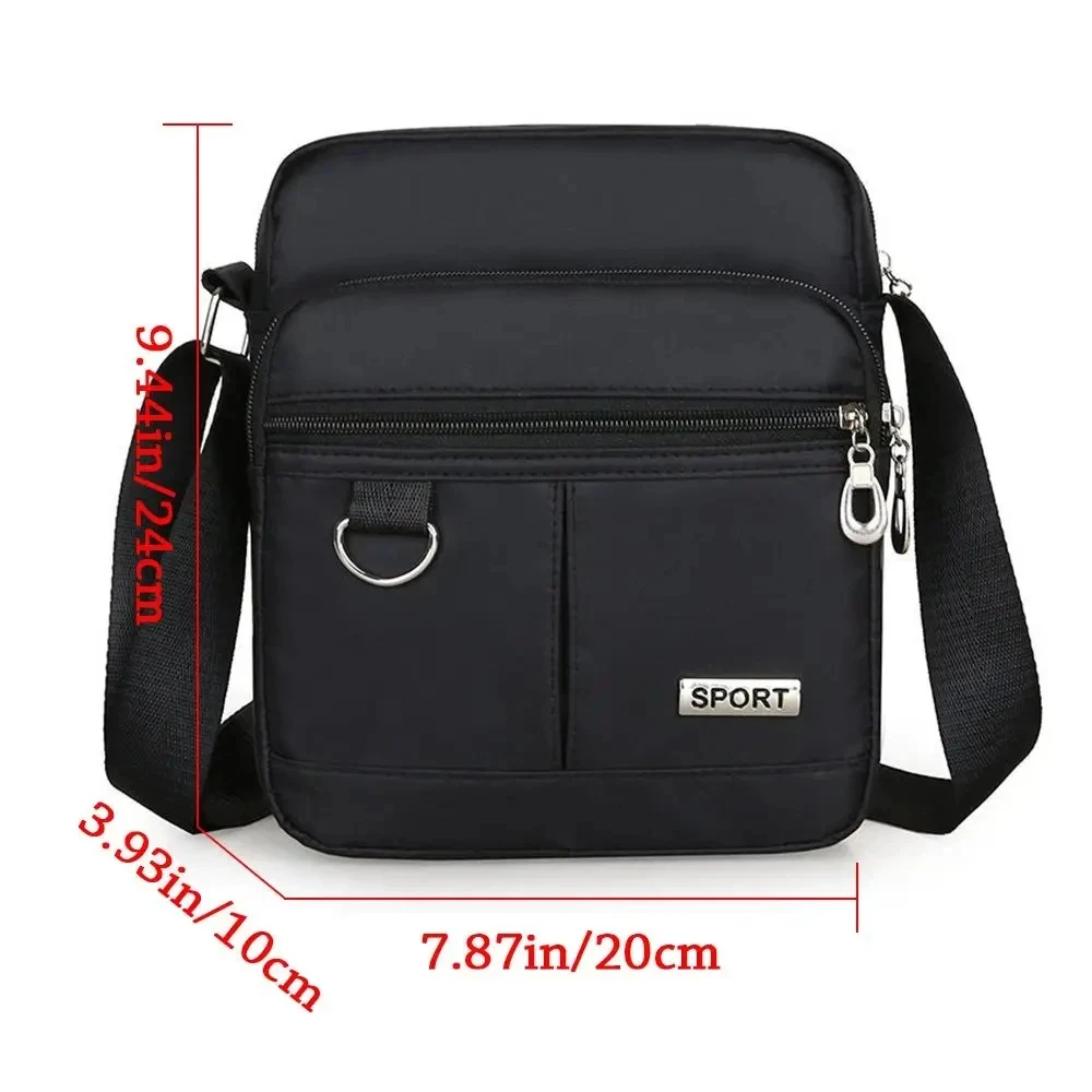 Casual Small Women\'s Shoulder Bag Multifunctional Coin Purse Wallet Nylon Waterproof Messenger Bag Mobile Phone Crossbody Bags