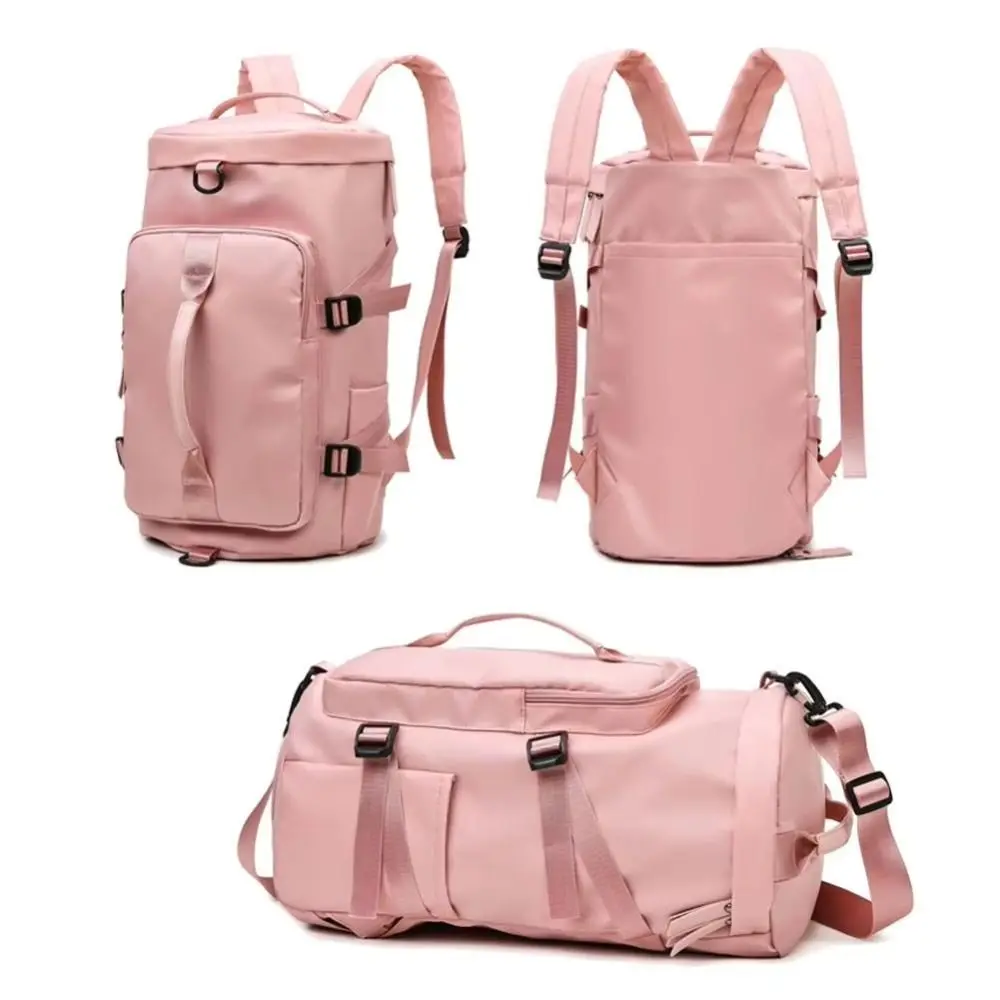 Multifunctional Large Capacity Travel Duffel Bag with Shoe Pocket Oxford Luggage Handbag Waterproof Tote Carry On Backpack