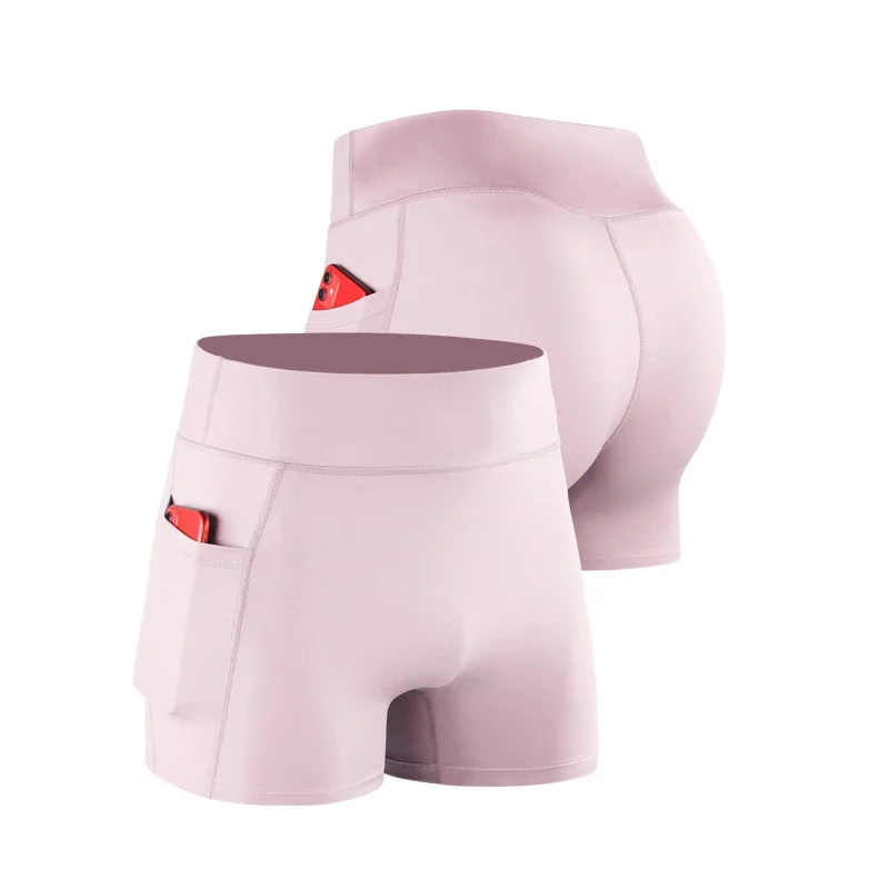 Men's Basic Quick Dry Sport Shorts Solid Color Breathable Moisture Wicking Athletic Boxer Briefs for Running Workout Fitness