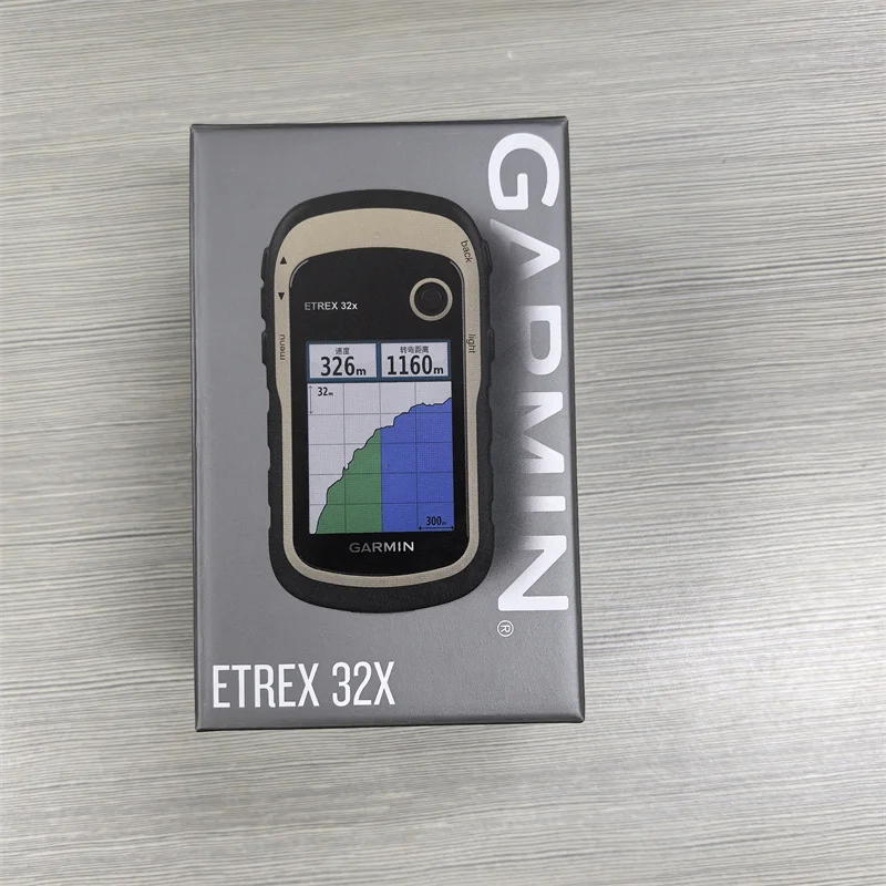 GPS portátil resistente original A-Garmin ETrex 32x con brújula y altímetro barométrico