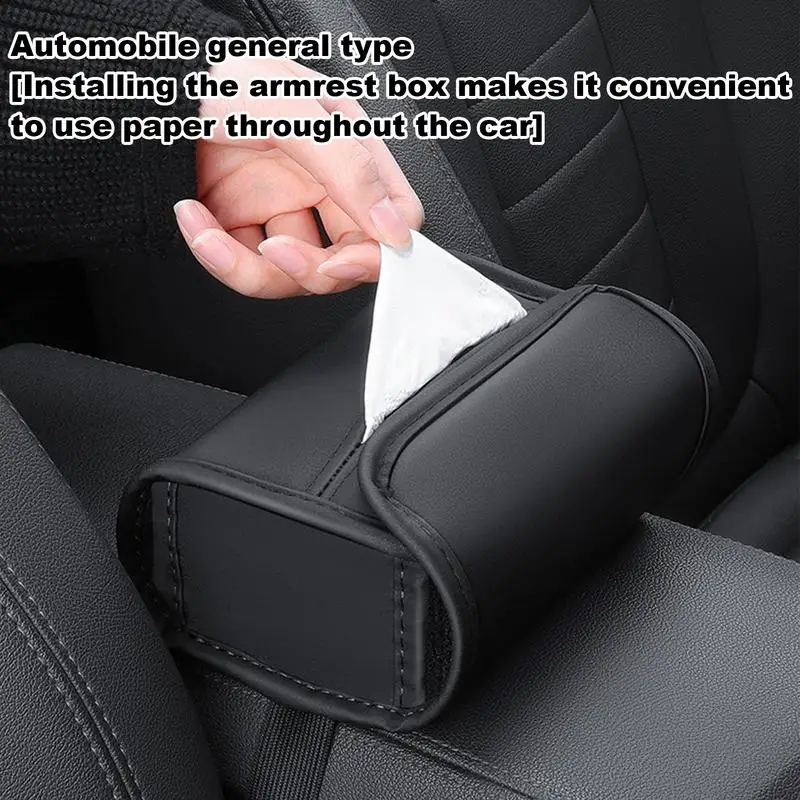 Car Tissue Holder Napkin Holder For Car Waterproof Fashionable Modern Headrest Tissue Holder For Car Organization