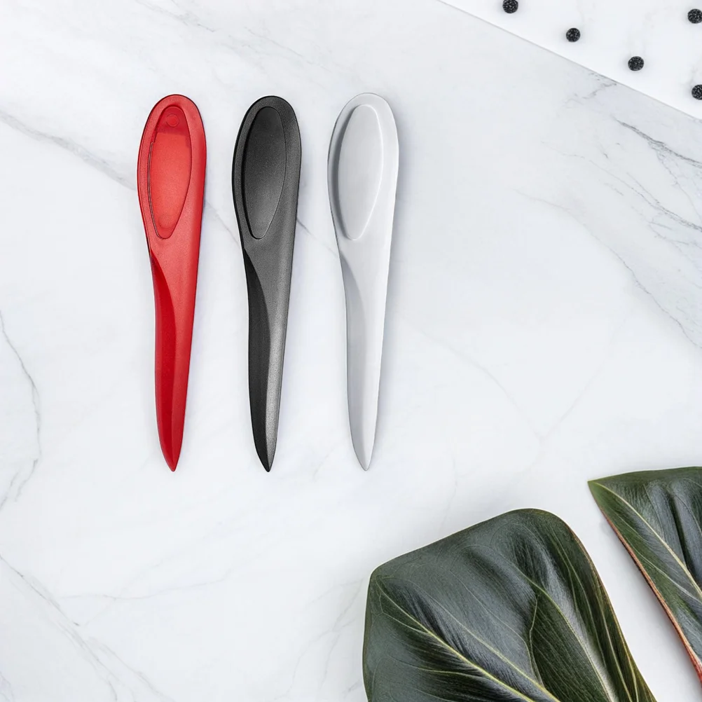 5 قطع من أدوات الخياطة ذات المقبض البلاستيكي: أداة خياطة دقيقة لوضع علامات على القماش وقطع الورق المريحة لرسائل الضغط