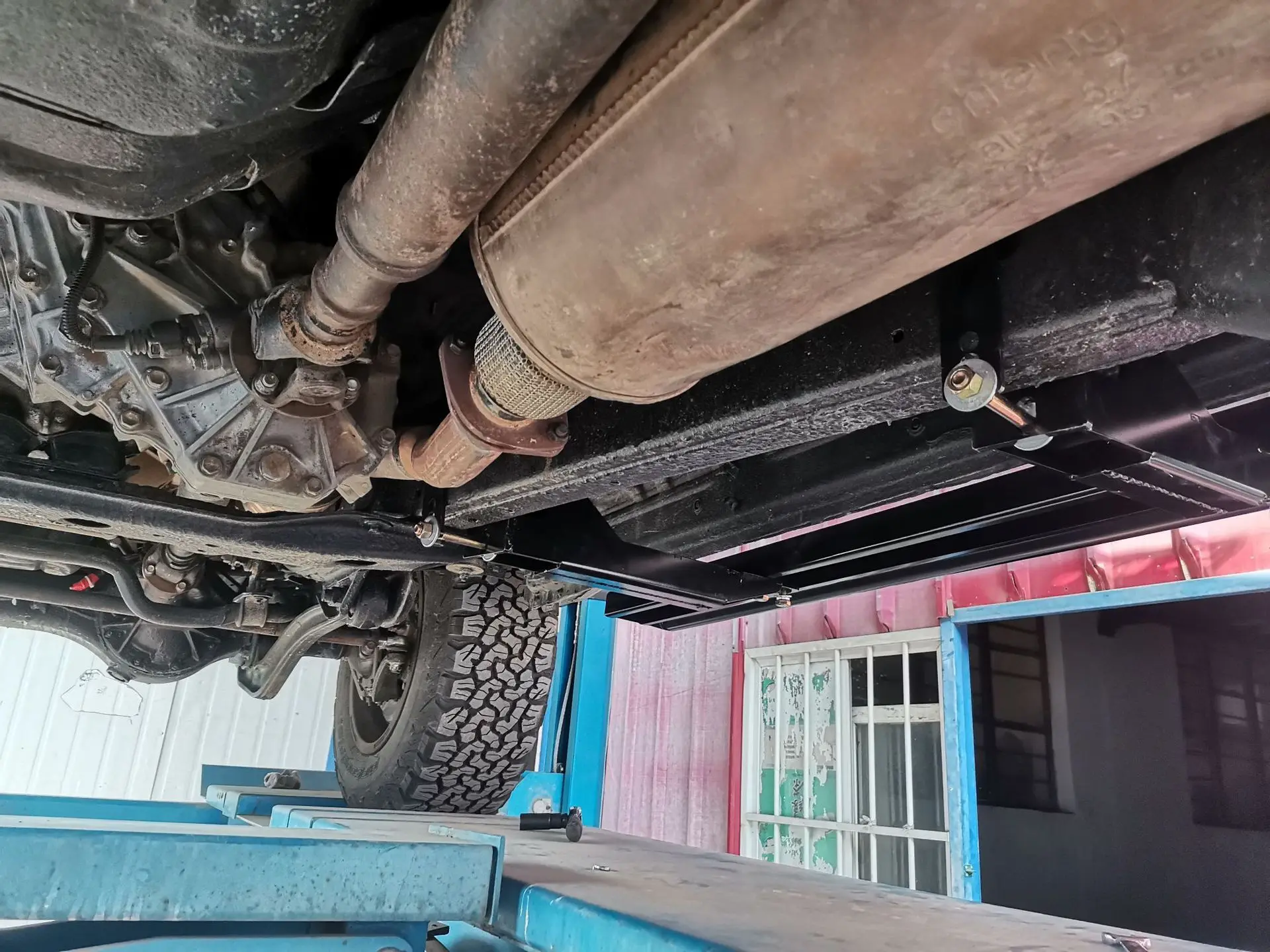 مناسبة للمصد الأمامي لسيارة تويوتا LC80، المصد الخلفي