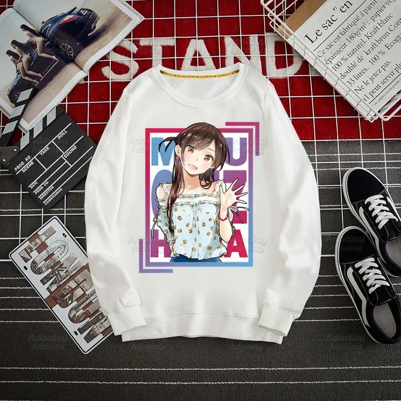 

Rent A Girlfriend Chizuru Mizuhara Women/Men Fashion Hooded Sweatshirt Hot Sale Casual Clothes Customization