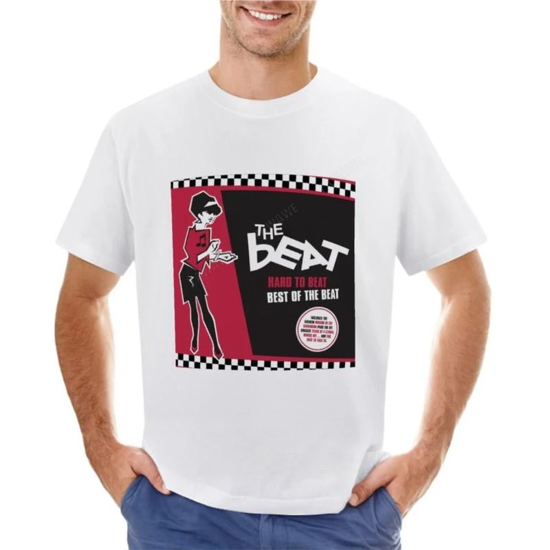 The English Beat - Hard to beat (British 2-Tone Ska) T-Shirt oversized t shirt funny Round Collar style oversized men 100%cotton