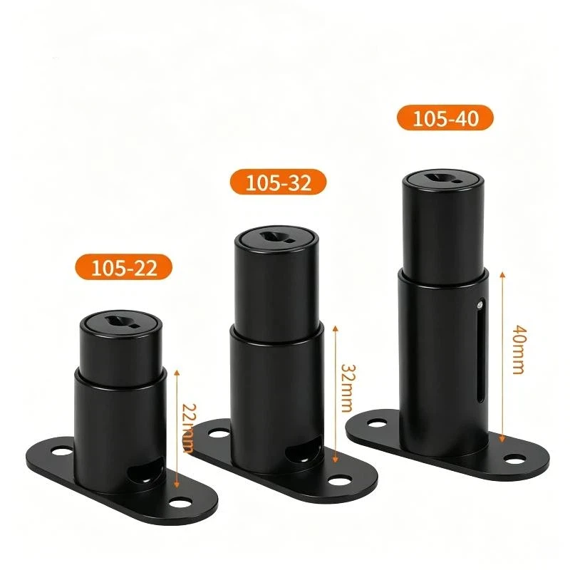 Sliding Door Top Privacy Lock Zinc Alloy Heavy Duty Smooth Operation 2 Keys for Bedroom Wardrobe Closet Use