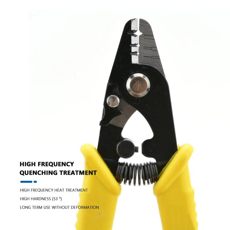 YTH-236 Miller Pliers Three port fiber Wire stripper multi-function FTTH fiber tool Coating stripper Portable small hand tool