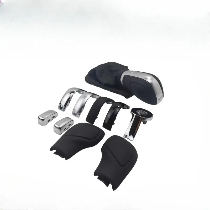 

Suitable for Volkswagen Golf CC High 7 Suiteng Maiteng Tiguan Langyi Tiguan DSG Shift Handball Side Leather Cover Bright Strips