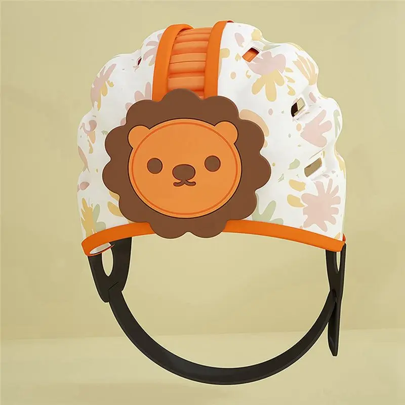 B05C-調整可能なベビーセーフティヘルメット、360度頭部保護、歩行学習用の柔らかい幼児用安全帽子