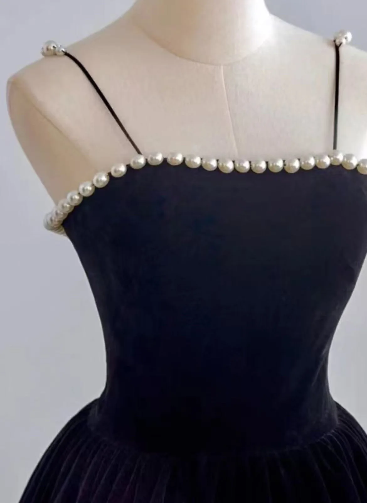 Burgundy Prom Dress Velvet Spaghetti with Pearls Party Homecoming Dresses Dark Purple, Burgundy, Green, Beige accept custom Made