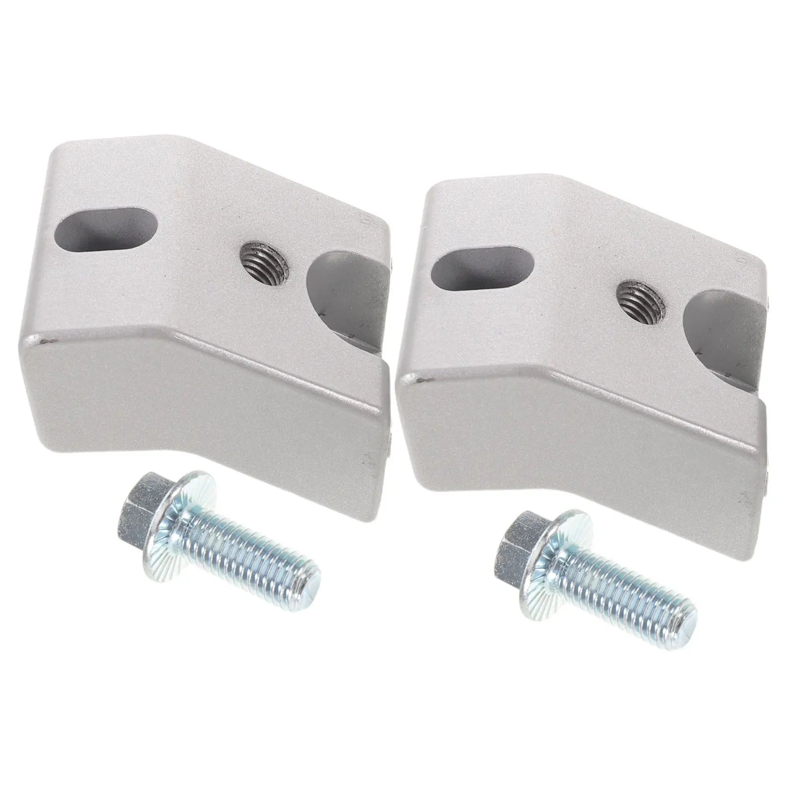 2Pcs Seat Riser Spacer Car Auto Parts Aluminum Alloy Front Seat Lift Riser Bolt on Support Pad for Comfort Posture Upgrade