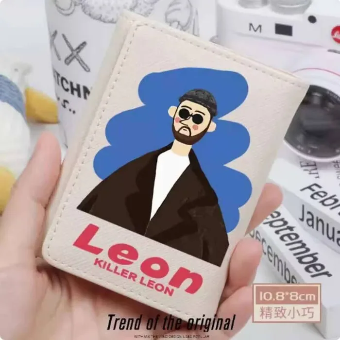 

Anime Leon The Professional Fashion Wallet PU Purse Card Coin Hasp Money Bag Cosplay Gift B1717 Anime