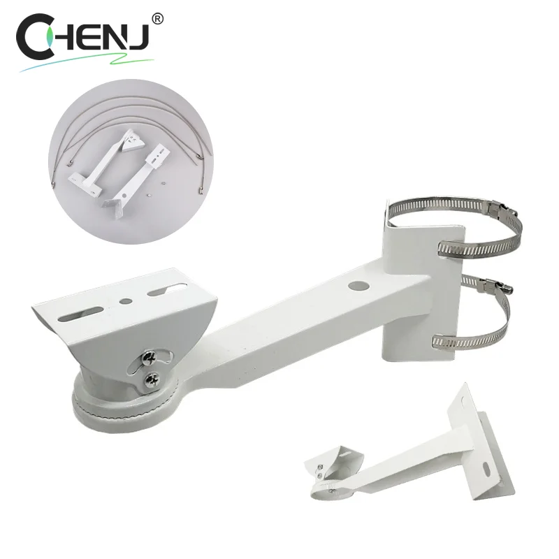 

Monitoring Hoop Bracket Closed Circuit Camera Pole Hoop Monitoring Holder Outdoor External Wall Corner Accessories