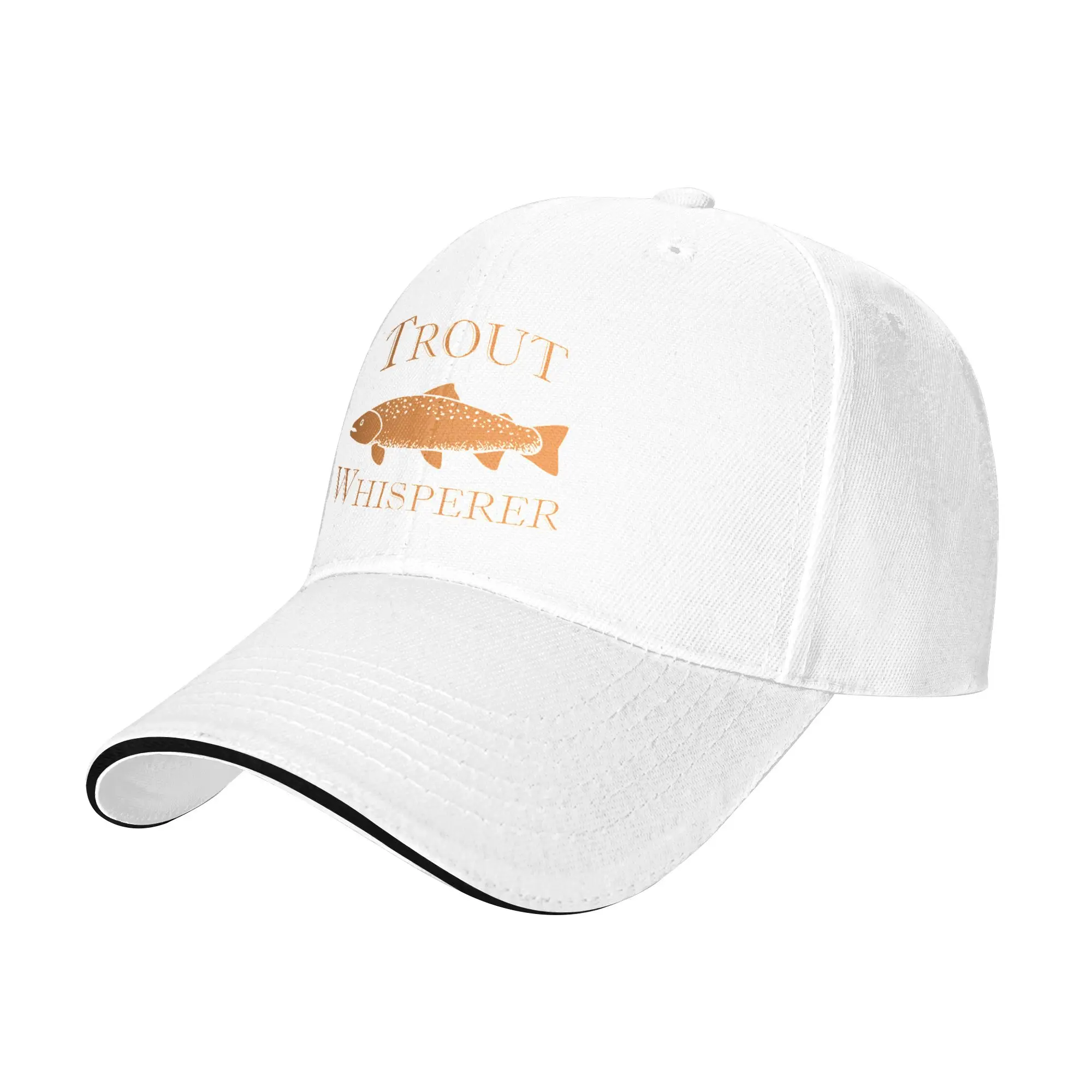 Hot Sale Trout Fishing Trout Whisperer product Baseball Cap  Portable Baseball Caps  Motorcycle Riding Baseball Caps