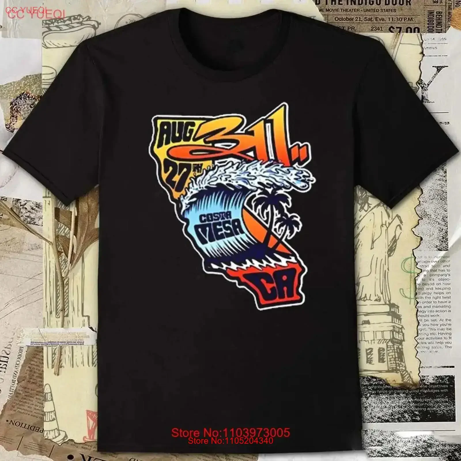 311 جولة في كوستا ميسا كاليفورنيا في 27 أغسطس 2024 تي شيرت عتيق مغسول قليلاً وناعم ومتعدد الاستخدامات ملابس خروج عصرية ممتدة #1