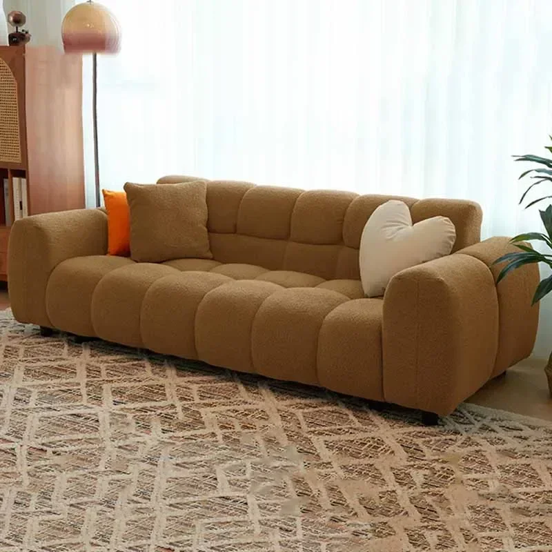 Divano da soggiorno classico per famiglie Divani da salotto comodi e minimalisti nordici Designer Rilassante Divani Da Soggiorno Mobili per la casa