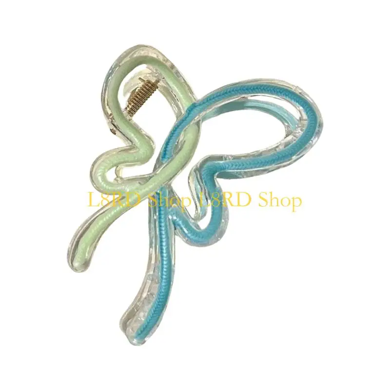 L8RD Modern Butterfly Hair Clip Stylish Plastic Hair Claw Fashion Hair Accesories