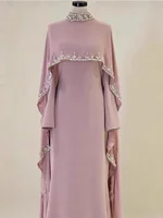 Eid femmes Robe Abaya musulman Ramadan Jalabiya robes de soirée de mariage dubaï longue Robe maroc caftan Islam robes Largos 2026 3