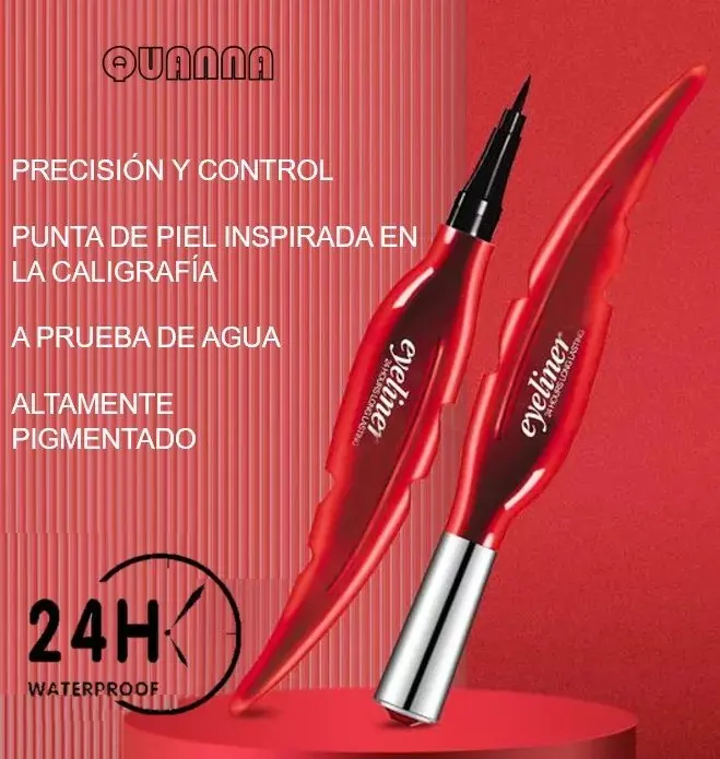 Eyeliners Indelible Feather 24 Hours Great Coverage and Fixation Defines Your Eyes Long Lasting Waterproof