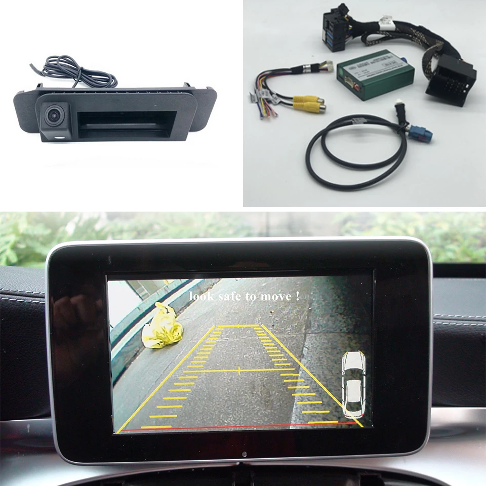 

Car Reversing Camera For Mercedes C CLA Class W205 C117 2015-2018 NTG5.0 Rear View Camera Interface Kit Reverse Backup Improved