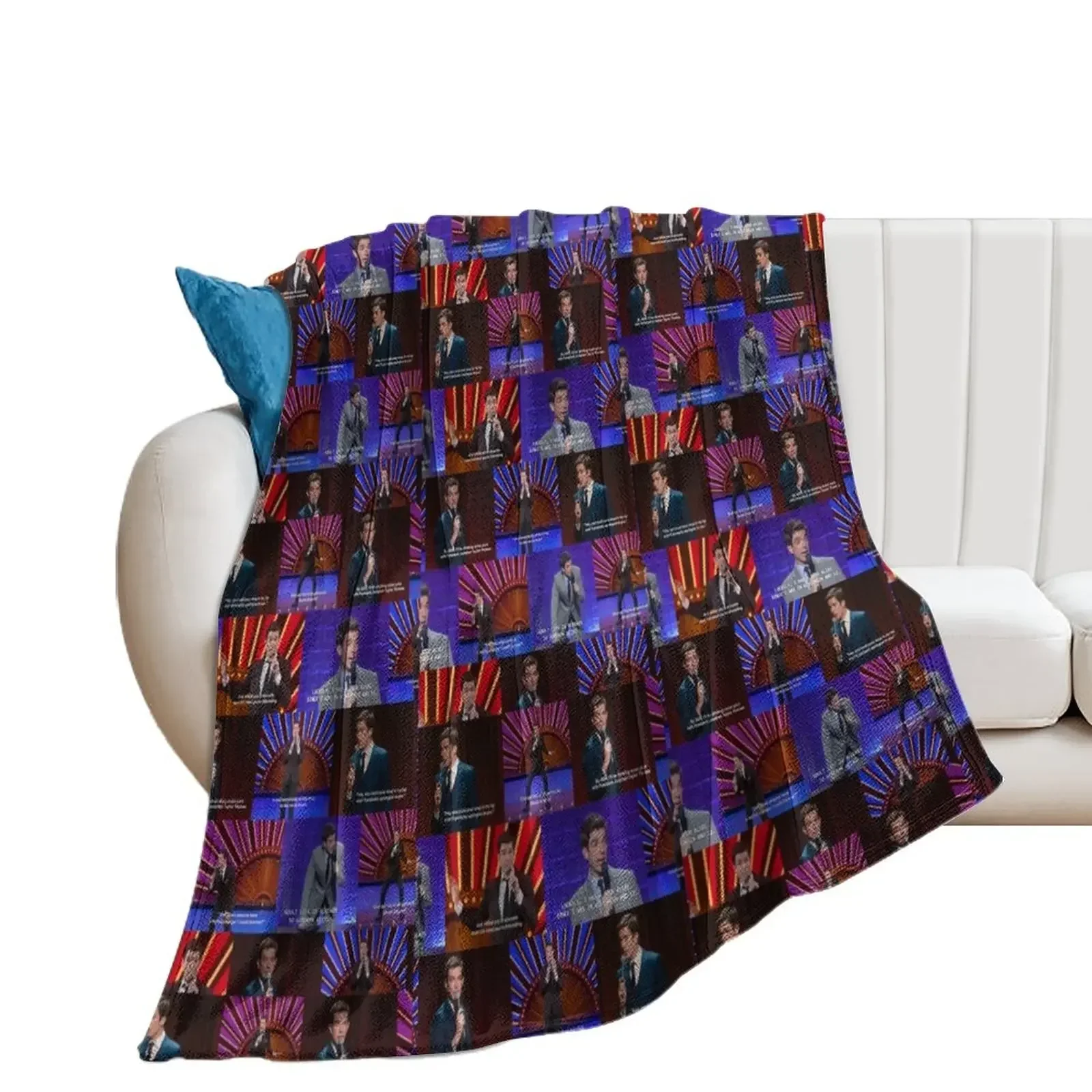 John Mulaney - Netflix Specials Throw Blanket Fashion Sofas Summer christmas gifts Blankets