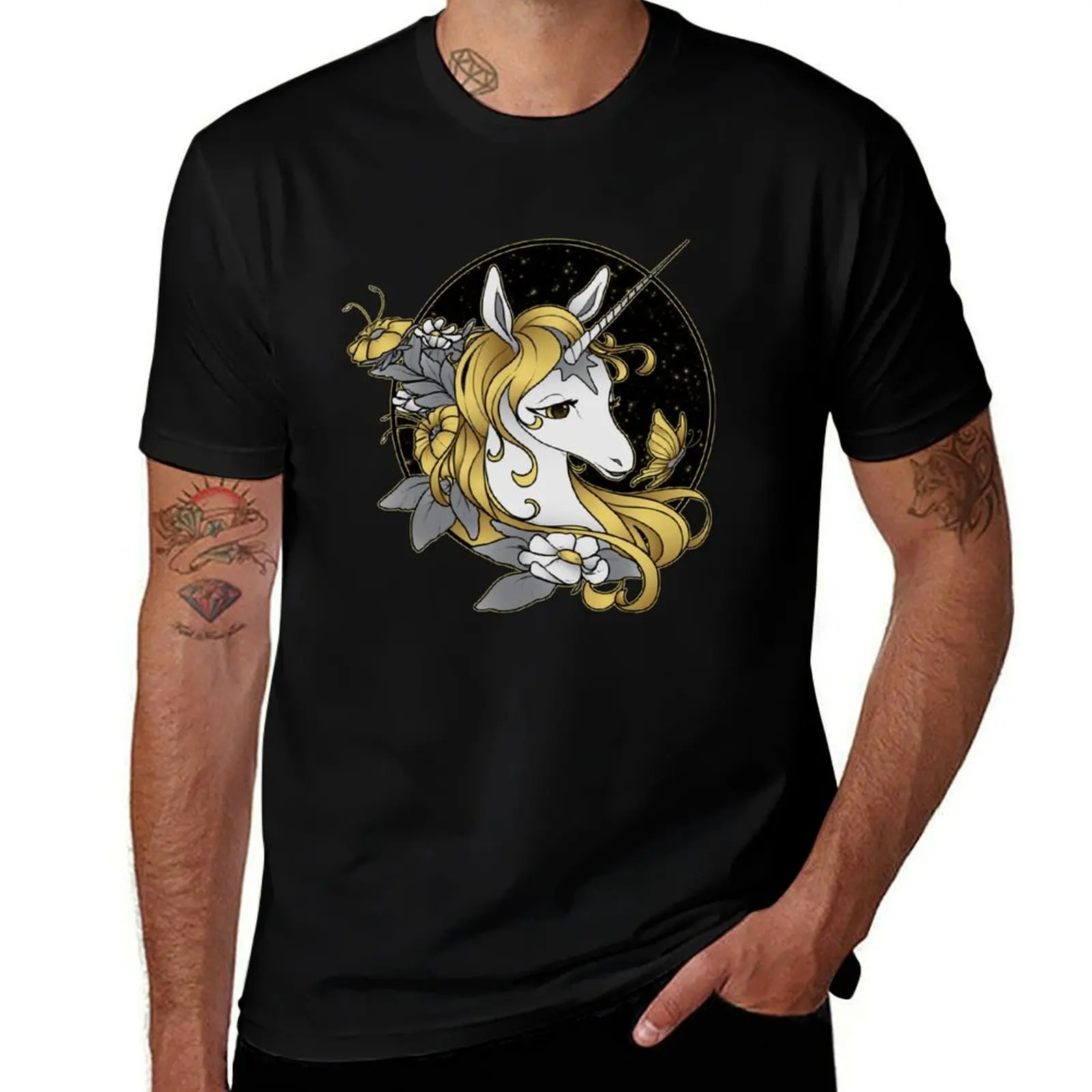 Last in the Night Requiem T-Shirt Classic Print Short Sleeve Shirt