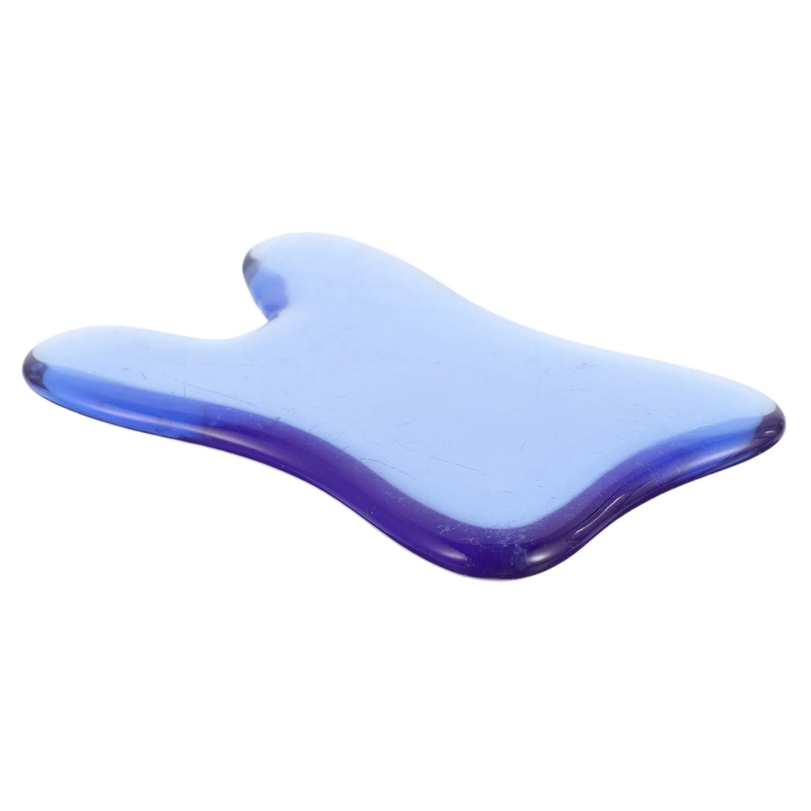 أداة Gua Sha للوجه مصنوعة من الكريستال الأزرق للعناية اليومية بالبشرة ونحت الفك ومدلك تحديد الوجه للنساء والرجال #5