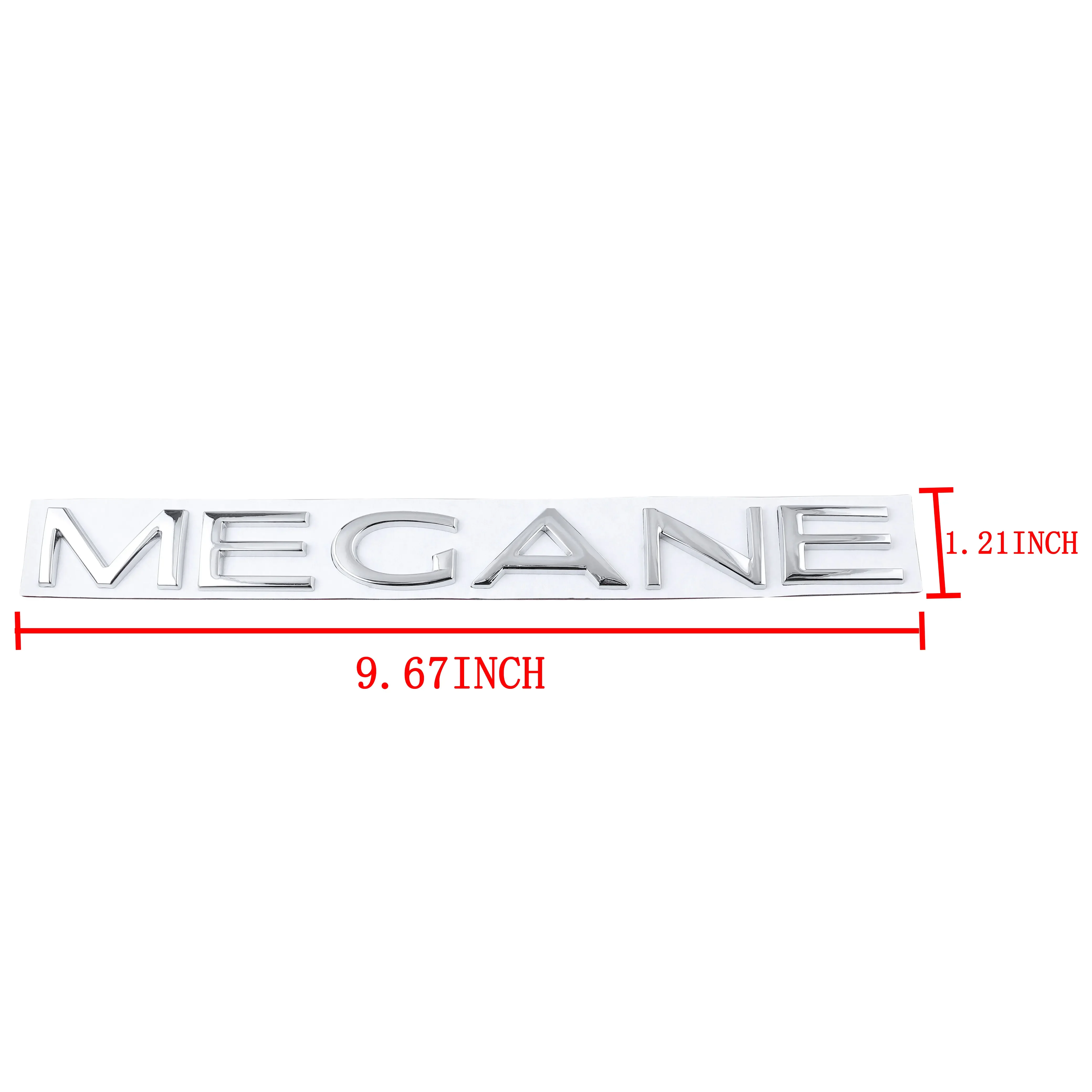 3D Car Metal MEGANE Logo Emblem Badge Decals Sticker for Renault Megane Styling Parts Decoration Car Accessories Car Stickers