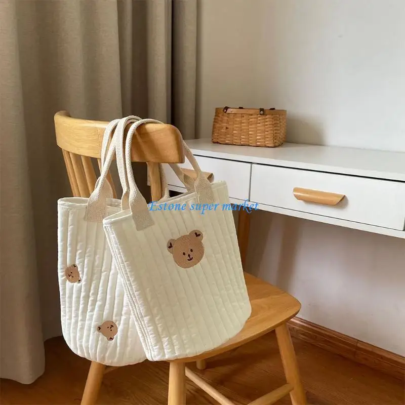 

090B 16x20cm Baby Diaper Bag Mommy Bags for Hospital Quilting Cotton Bag