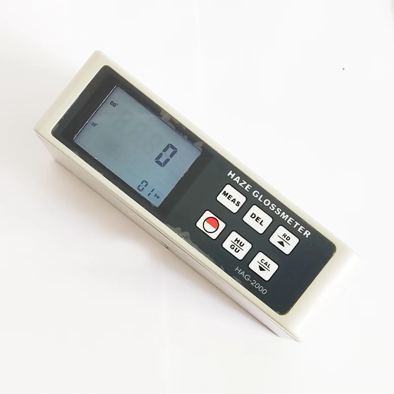 Pengukur kilap bayangan kabut HAG-2000 20 ° 60 ° 85 °   Alat ukur gloss permukaan non-logam kertas plastik cat ubin batu
