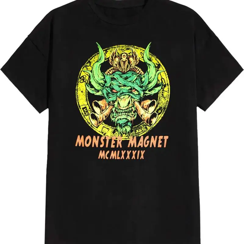 

Черная футболка Monster Magnet Artwork, все размеры от S до 45XL Jn803