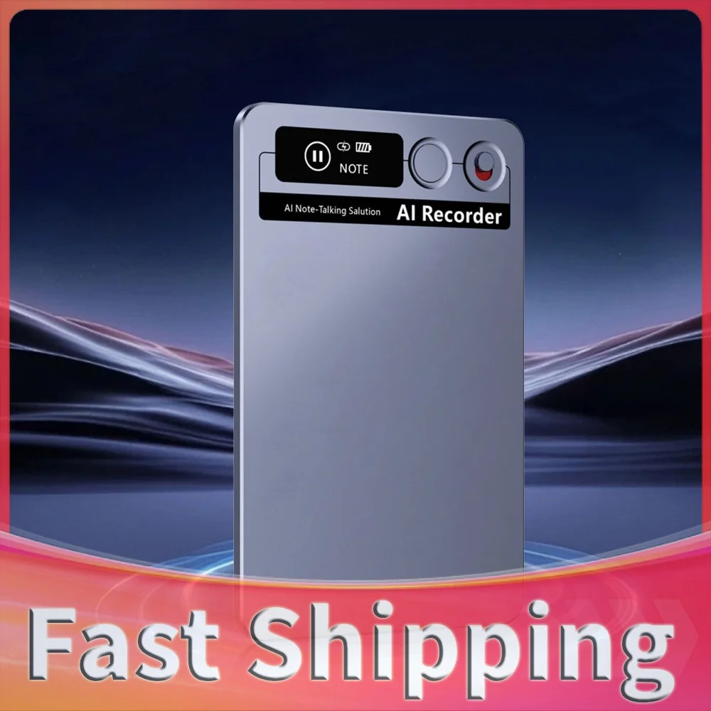 AI Voice Recorder with Real-Time Transcription & Translation Audio Recorder for Lectures Meetings Calls