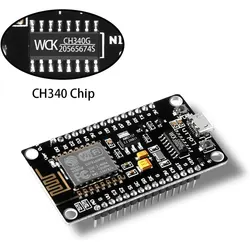 ESP8266 NodeMCU LUA CH340 ESP-12E WiFi Internet Development Board 4M Flash Serial Wireless Module for Arduino IDE/Micropython