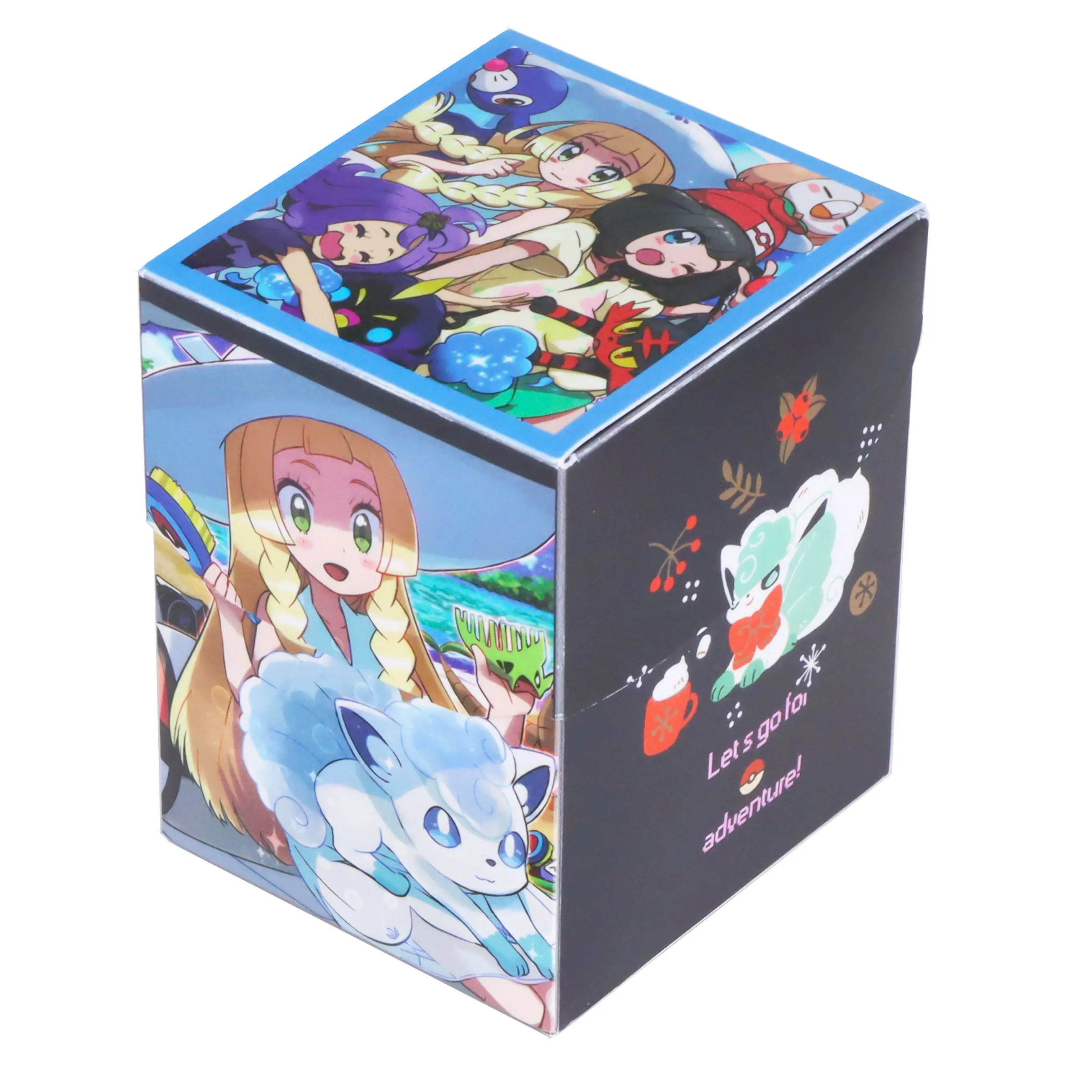 100+ CARDS Deck Box Board Games TCG Anime Cards Deck Case Storage Box for Magic Cards /PKM/YuGioh/The Gathering