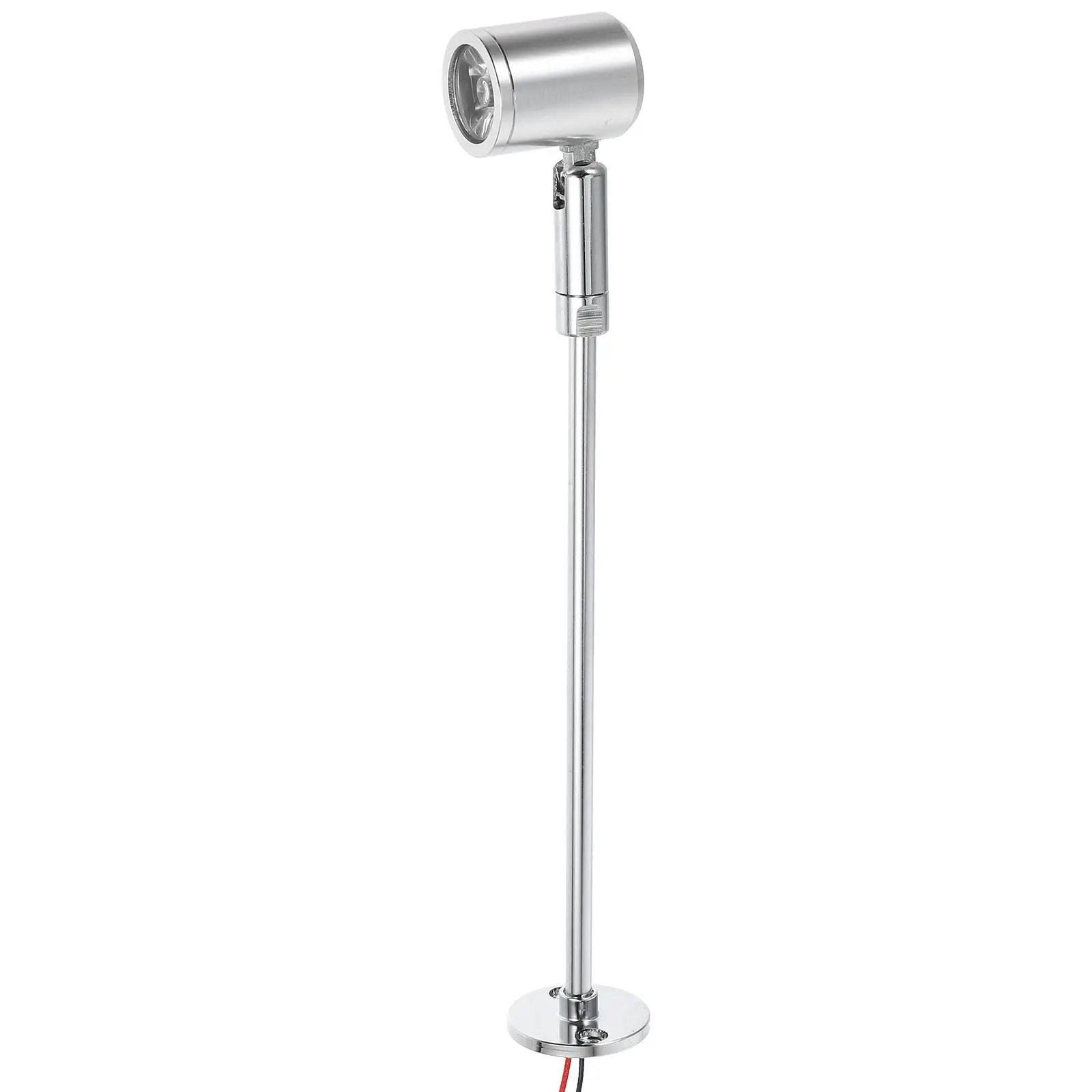 

LED Spot Lights 3W Natural White 4000-4200K 215MM Silver Mini Cabinet Lighting for Jewelry Showcase Small Spotlight Adjustable