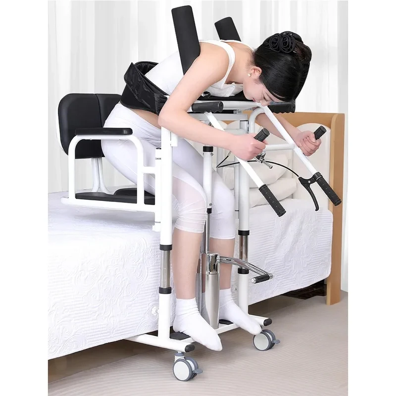 Multifunctional Paralysis Elderly Care Artifact Hydraulic Assisted Lifting Shifting Chair