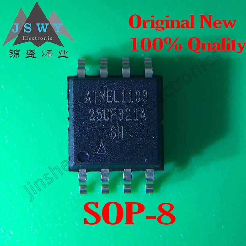 

5PCS AT25DF321A-SH-T silk screen 25DF321A memory chip package SOP-8 100% brand new original in stock Free shipping