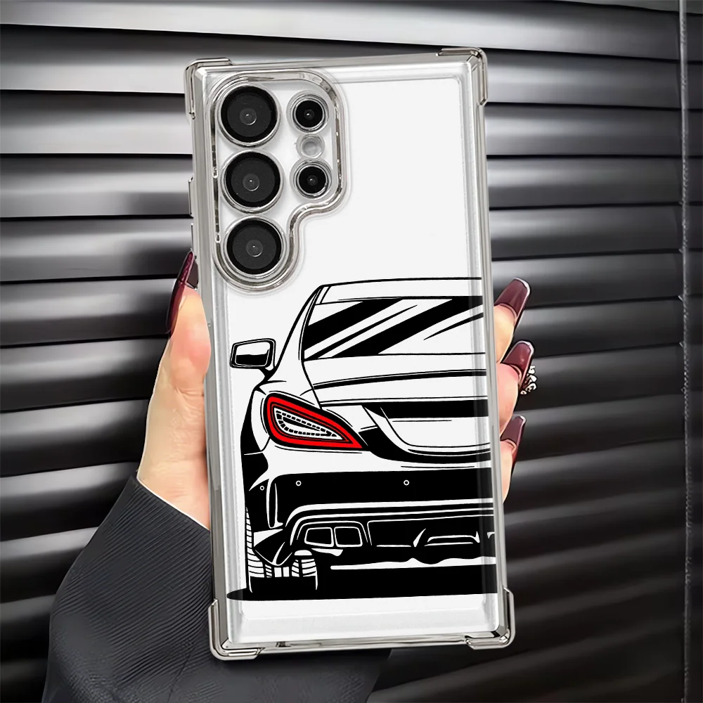 Sport Car Cool Phone Cover Case for Samsung Galaxy S26 Ultra S25 Edge S21 Plus S24 S22 Ultra S25Ultra S23 S20 FE S24Ultra