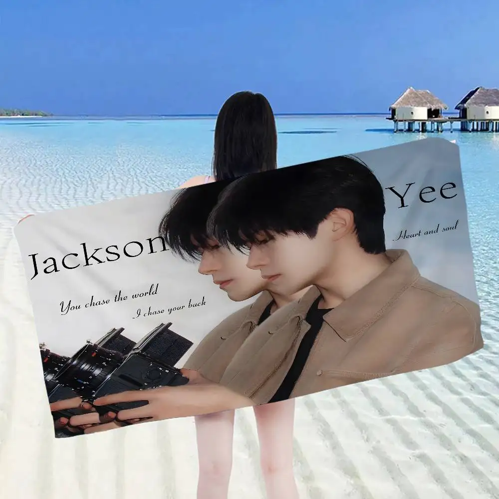 Jackson YeeS Bath Towel Microfiber Soft Water Absorbing Breathable For Girl Kids Decorative Cartoon Beach Towel