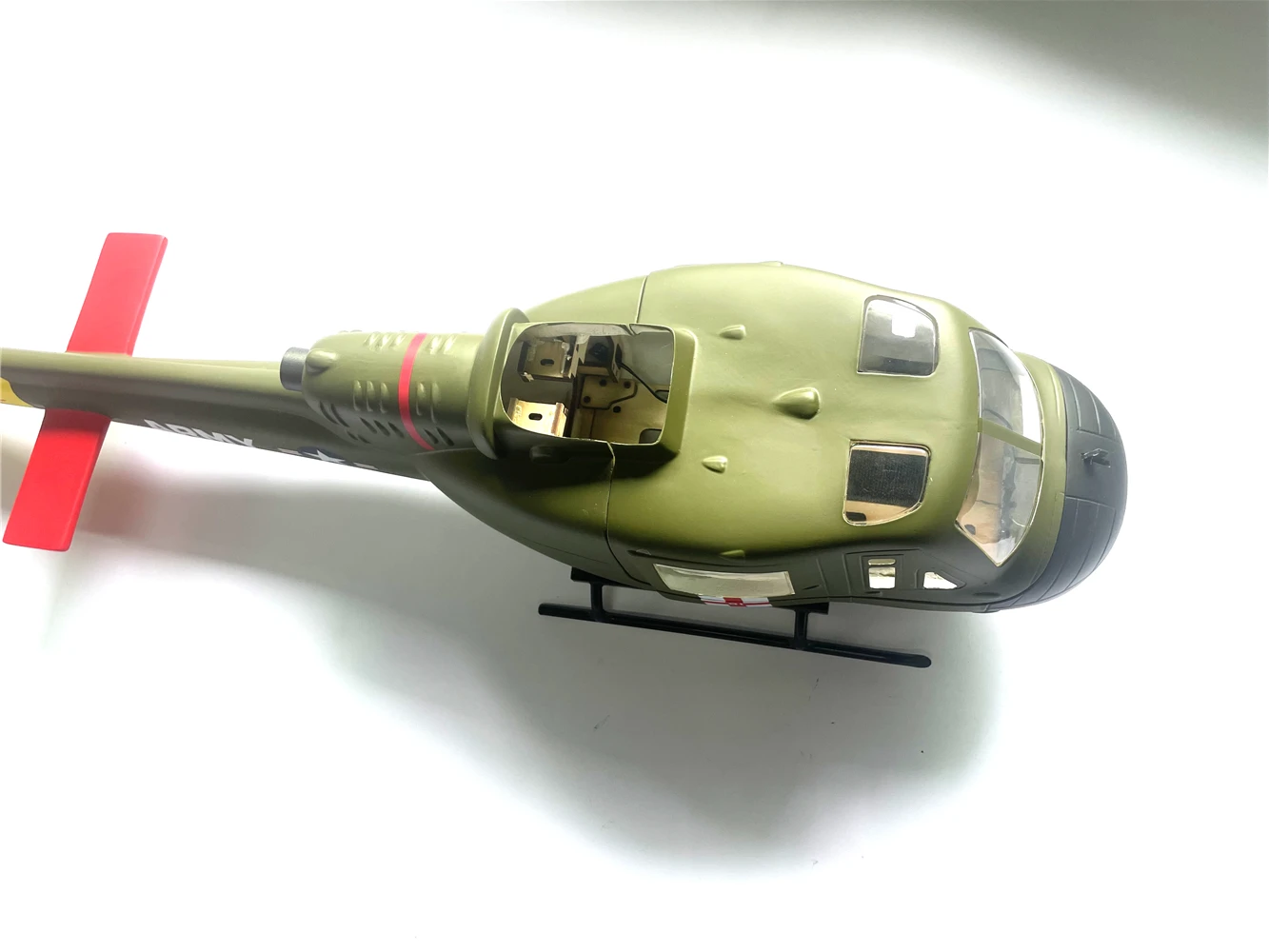 FLY WING UH1 RC hélicoptère auvent corps coque pièces de rechange accessoires FLYWING FS69